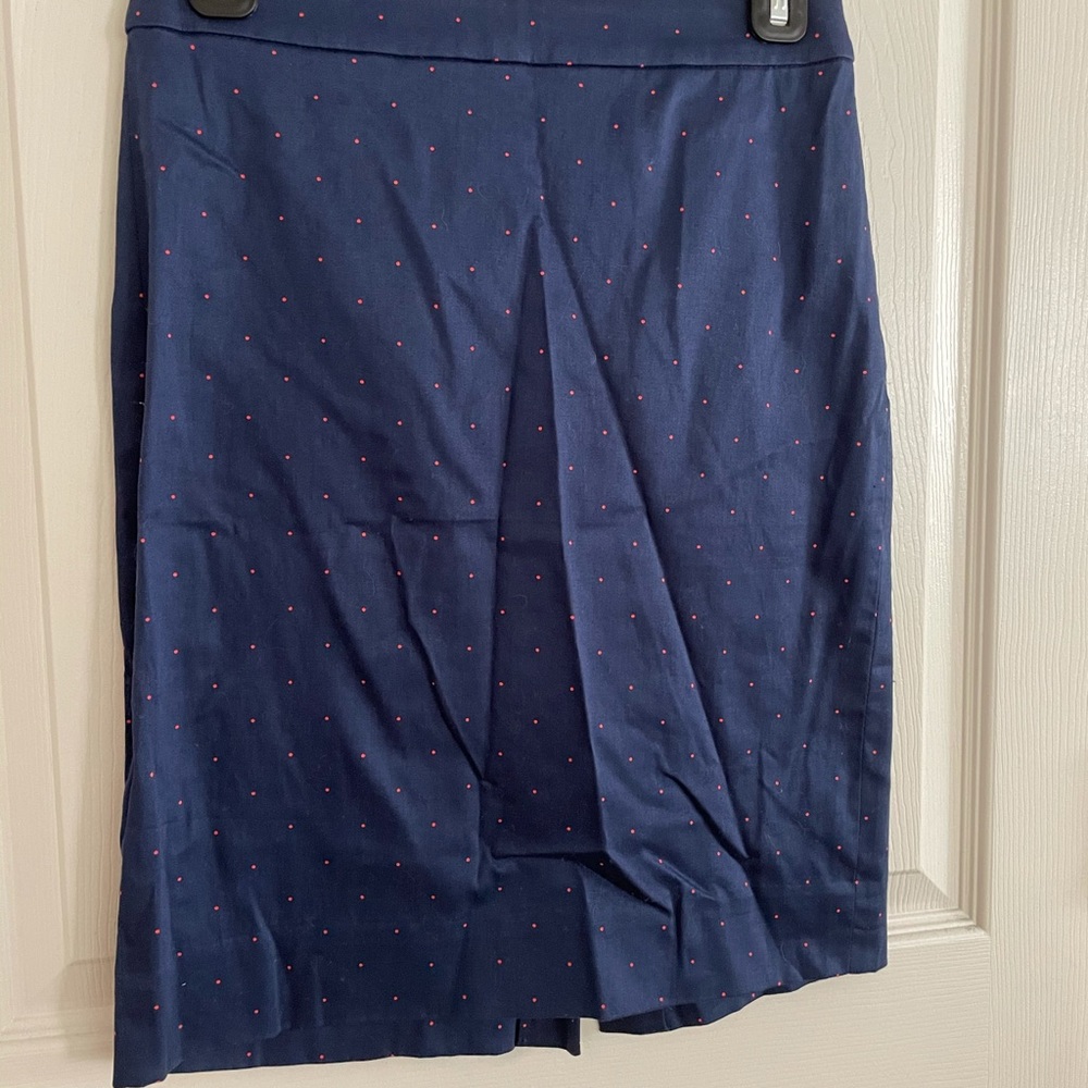 J.Crew Polka Dot Pencil Skirt